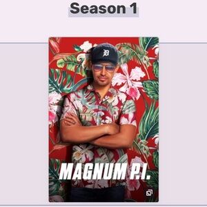 # 0464- MAGNUM P.I. Season One set